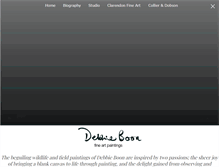 Tablet Screenshot of debbieboon.com